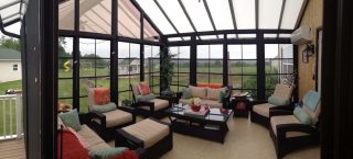 Sunroom w/Acrylic Patio Cover