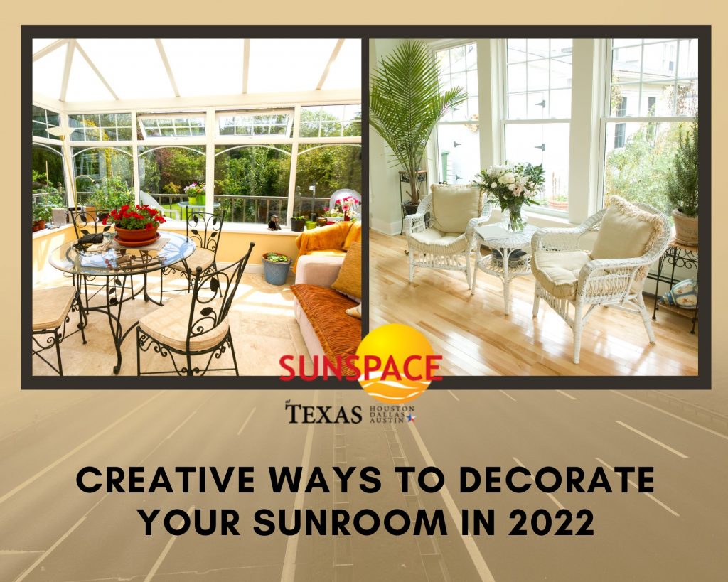 Creative Sunroom Decoration